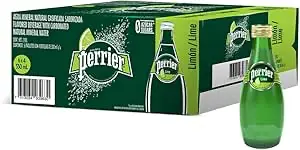 AGUA MINERAL PERRIER VIDRIO LIMON 24/330 ML