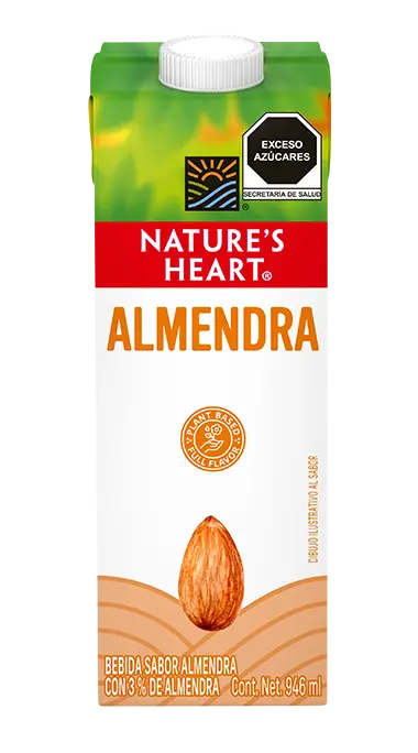 BEBIDA DE ALMENDRA NATURE'S HEART 12/946 ML