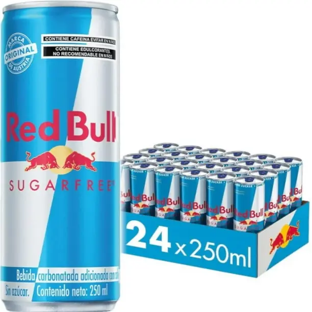 RED BULL 24/250 ML SUGAR FREE