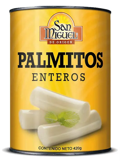 PALMITOS ENTEROS LATA 420 GRS