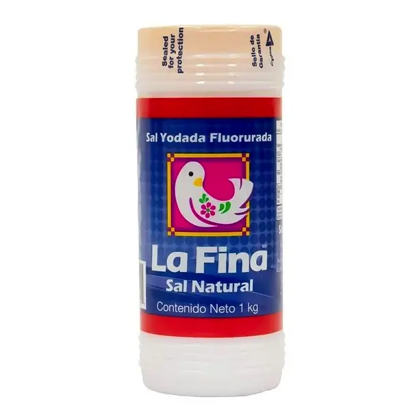 SAL REFINADA LA FINA BOTE C/1 KG