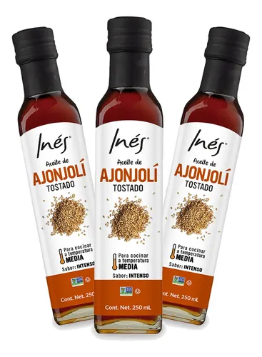 Inés Aceite de ajonjolí tostado 250 ml