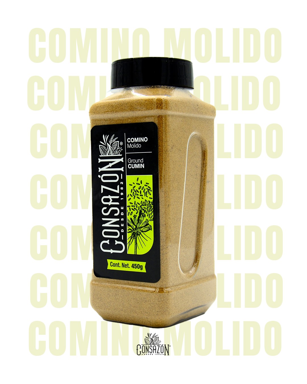 Comino molido Consazón 450 GR