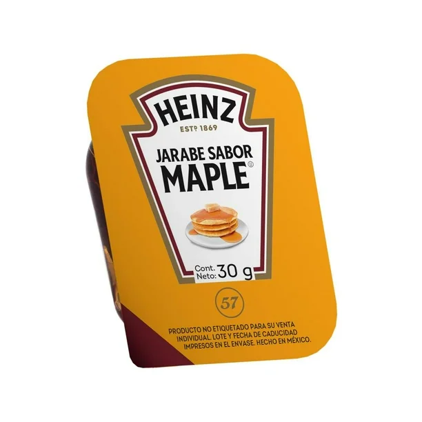 MIEL MAPLE PORCION HEINZ 72/30 GRS