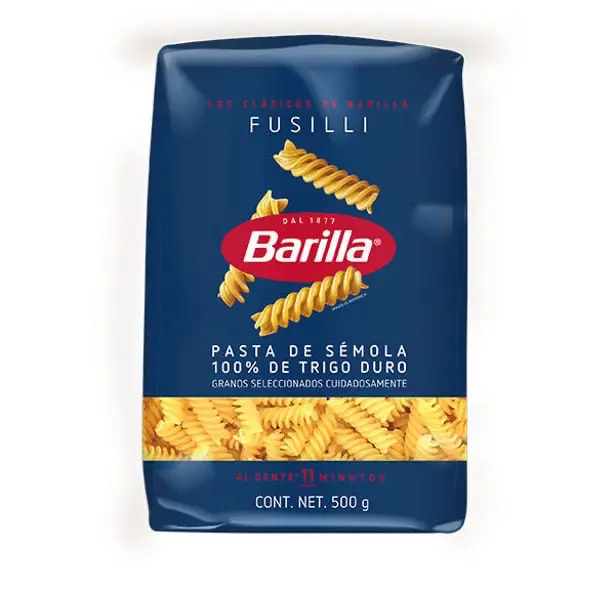 PASTA BARILLA FUSILLI 12/500 GR