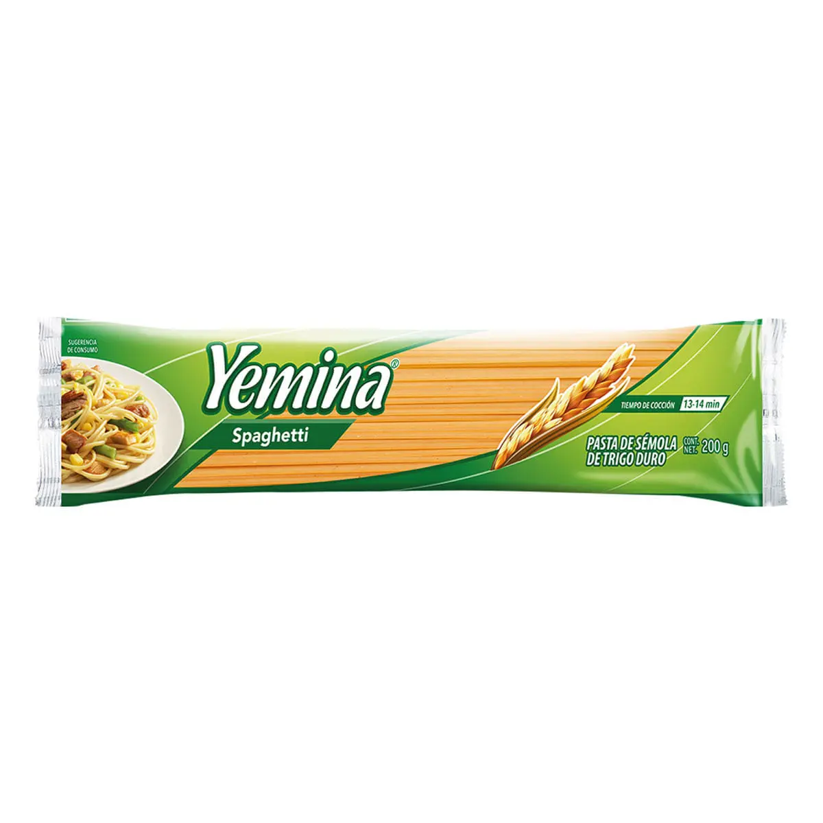 PASTA YEMINA SPAGHETTI 24/200 GRS