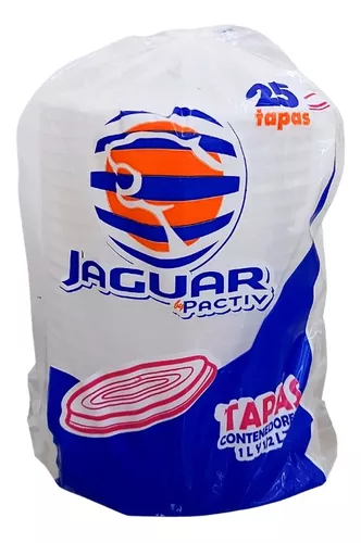 TAPA P/ENVASE DELI (1/2 Y 1 LTO) JAGUAR 20/25 PZAS