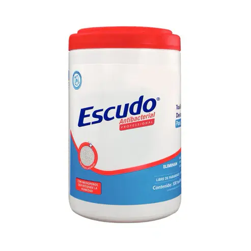 TOALLA HUMEDA DESINFECTANTE P/SUPERFICIES C/300 PZAS