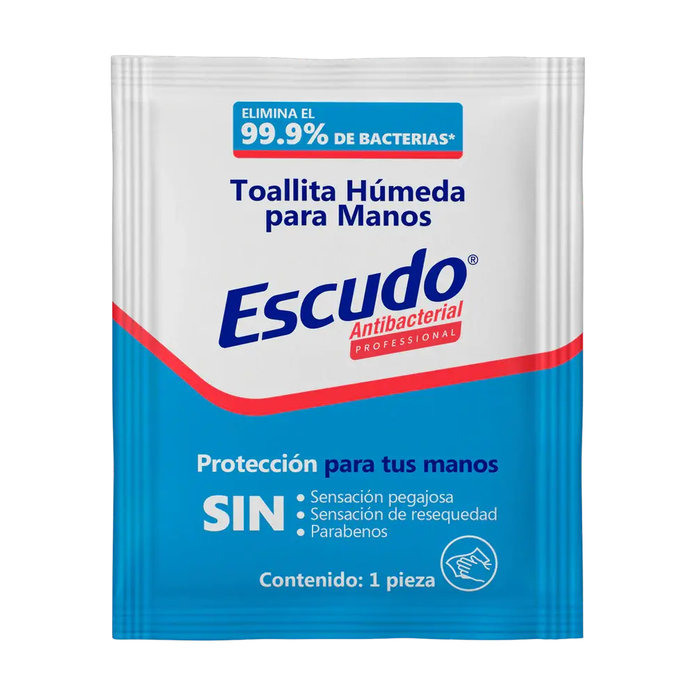 TOALLAS HUMEDA DESINFECTANTE ESCUDO C/2000 PZAS