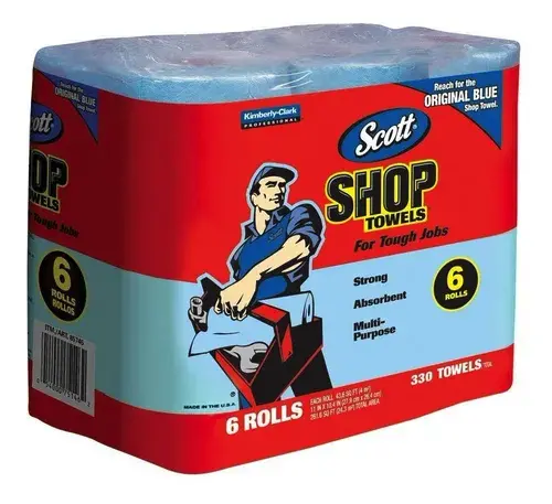 SCOTT SHOP TOWEL C/6 PZAS