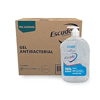 GEL ANTIBACTERIAL ESCUDO C/3.785 LTS