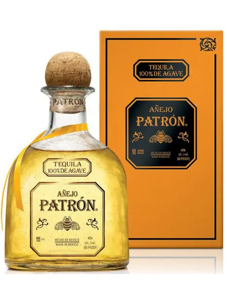 PATRON AÑEJO 750 MLS MX 40° NR SP S