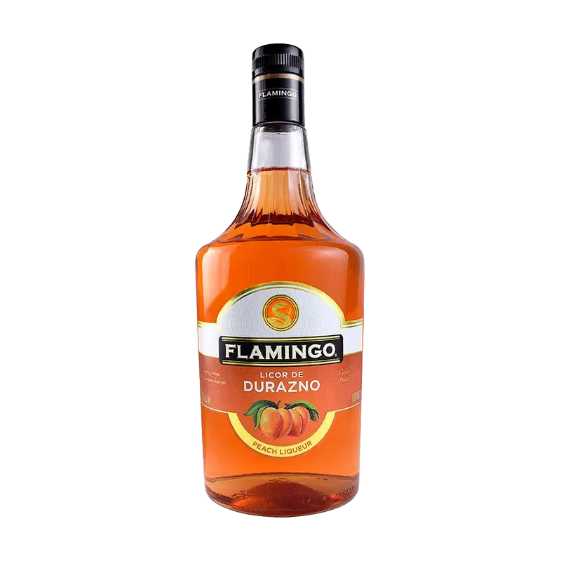 LICOR DE DURAZNO FLAMINGO 1 LT