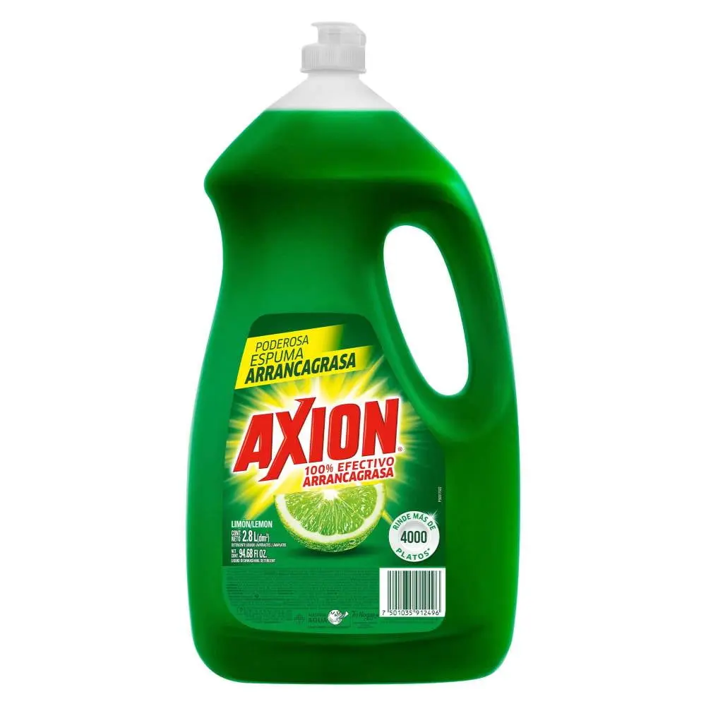 DETERGENTE AXION LIQUIDO C/2.8 LTS