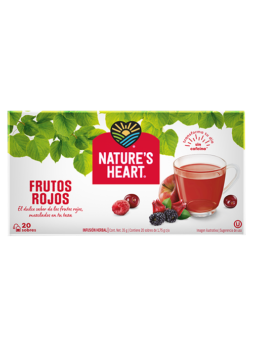 Te Frutos Rojos 6/20/35 gr Natures Heart