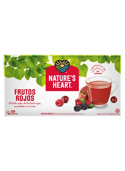 Te Frutos Rojos 6/20/35 gr Natures Heart