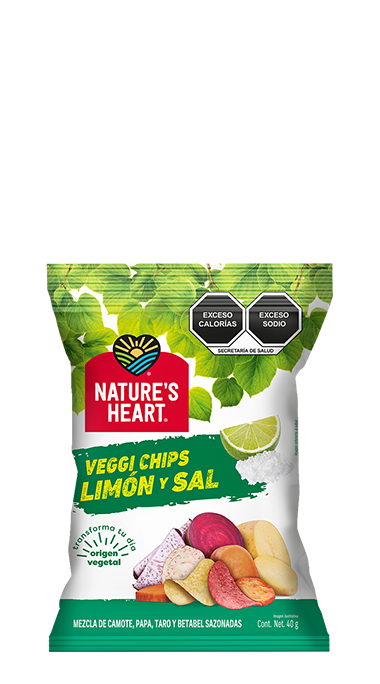 NH Veggie chips SAL-LIMÓN 40 GR