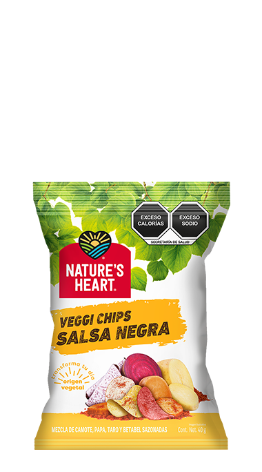 NH Veggie chips SALSA NEGRA 40 GR