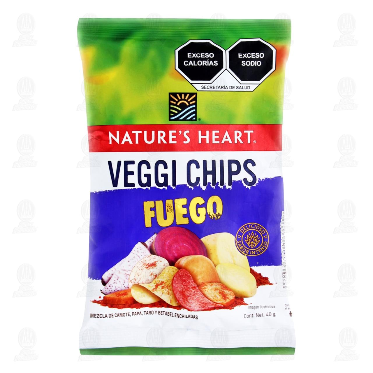 NH Veggie chips FUEGO 40 GR