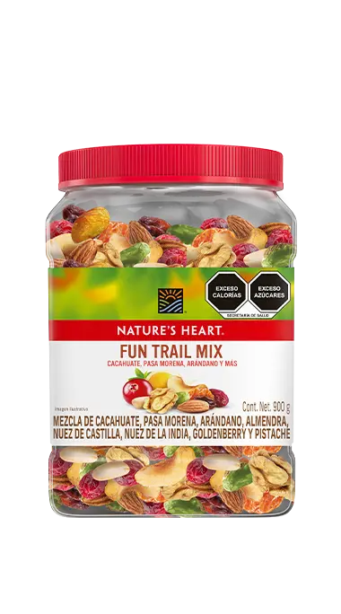 FUN TRIAL MIX 900 GRS NATURE'S HEART