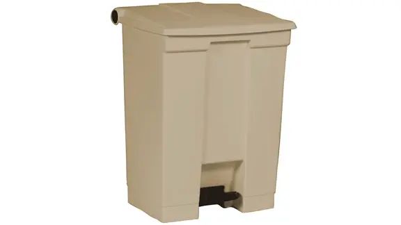 CONTENEDOR CON PEDAL LEGACY 18 GAL BEIGE