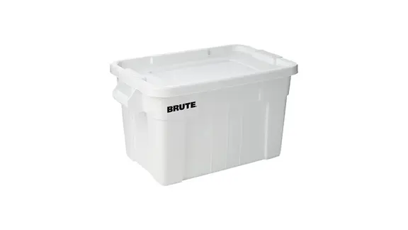 CONTENEDOR TOTE BRUTE CON TAPA DE 20 GAL