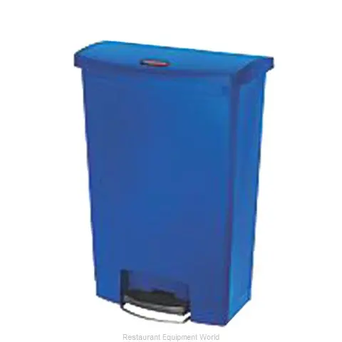 CONTENEDOR STREAMLINE 24 GAL CON PEDAL AZUL