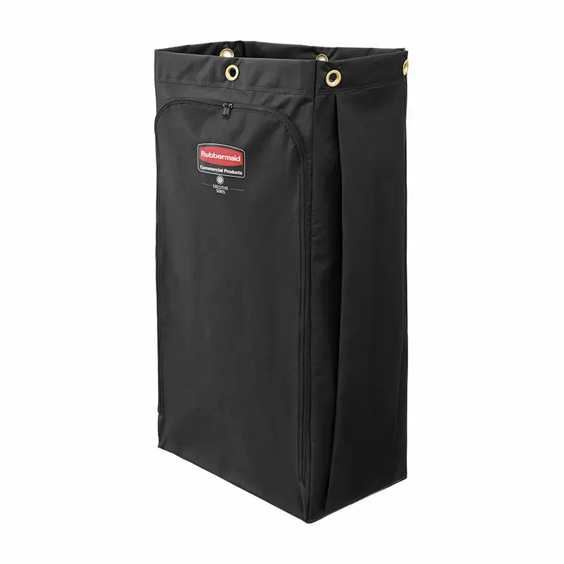 BOLSA LONA NEGRO GRAN CAPACIDAD 30 GLS P/CARRO LIMPIEZA FORRO VINILO