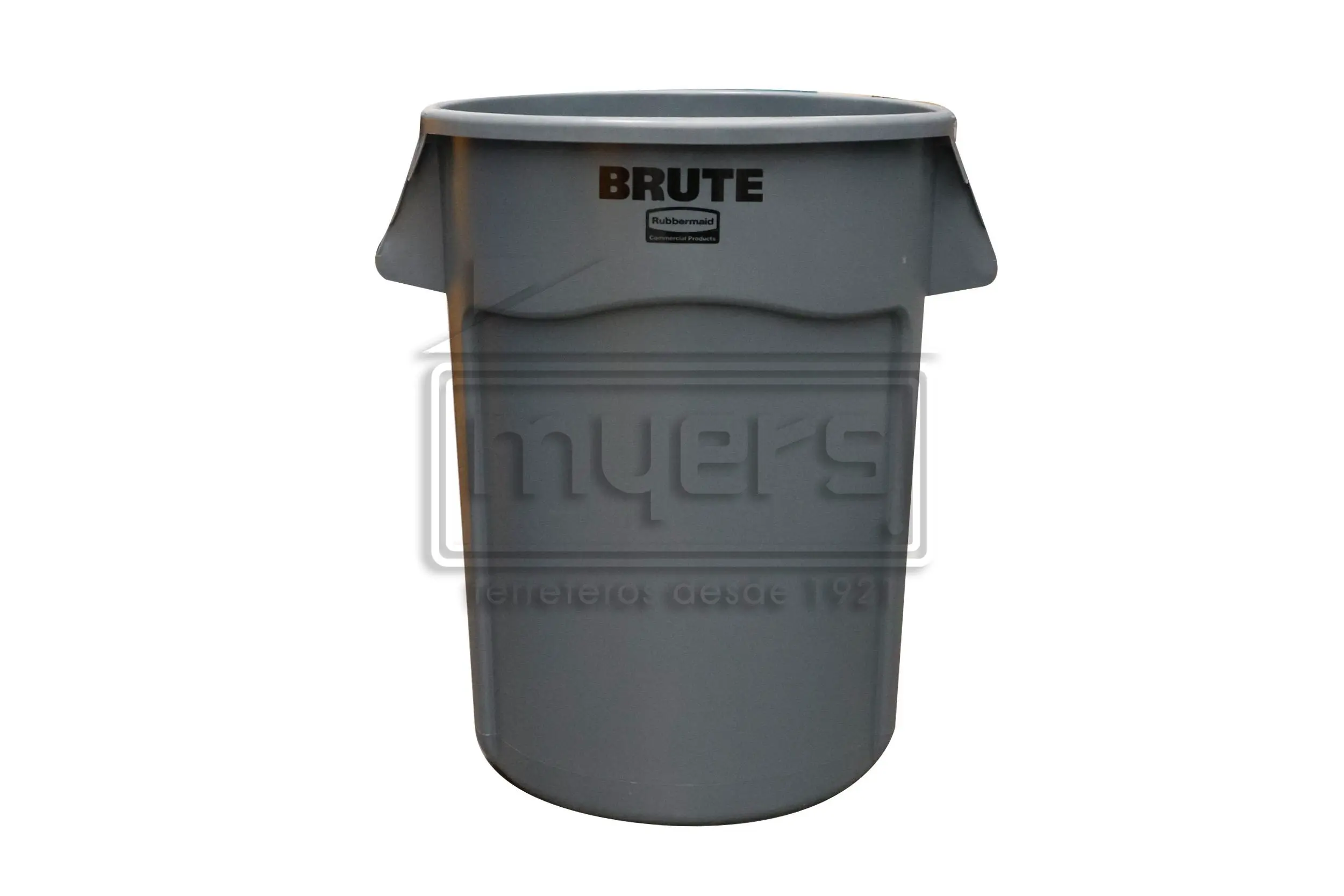 CONTENEDOR REDONDO BRUTE S/TAPA GRIS 44 GAL. (166 LTS)